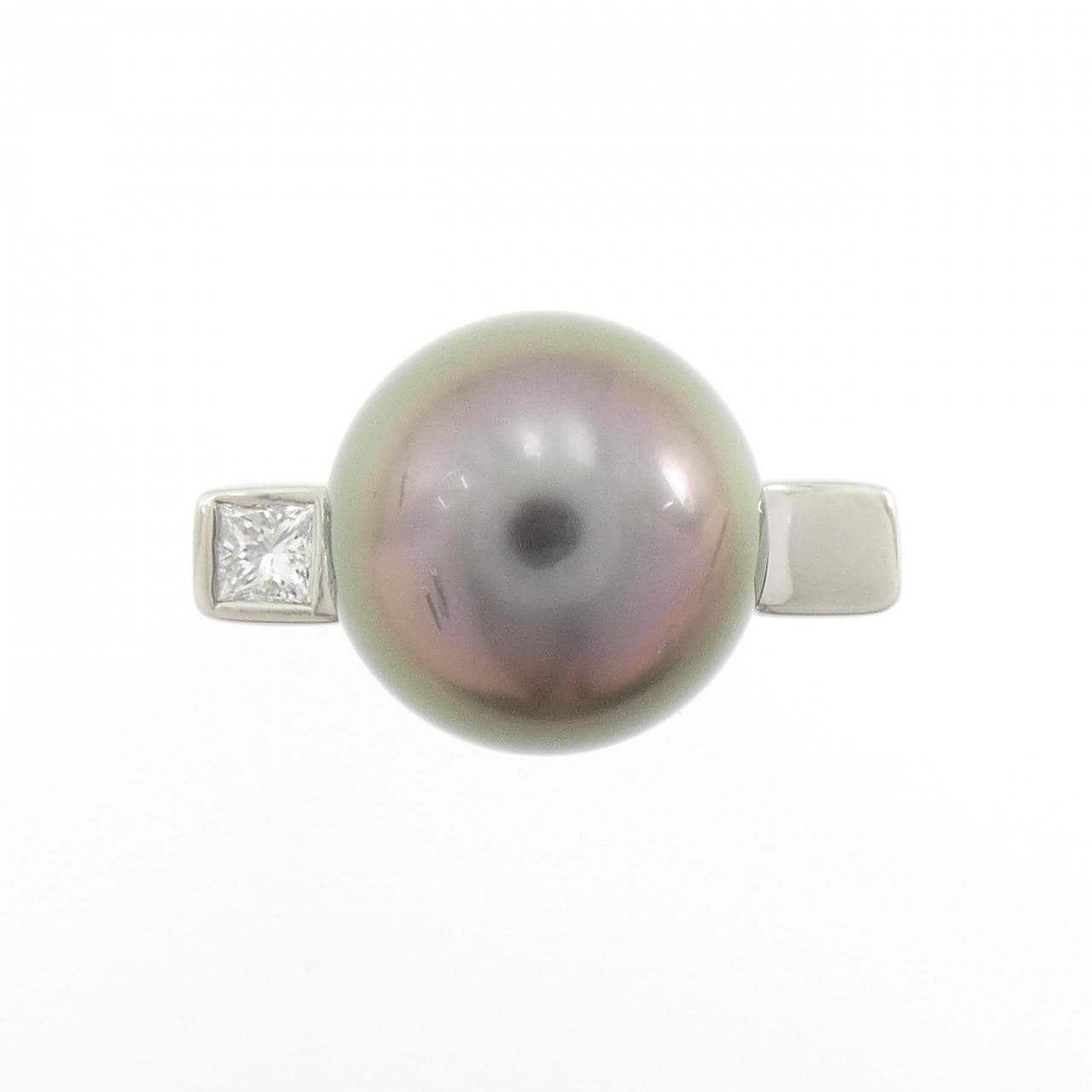 PT900 黒蝶パール リング 11mm