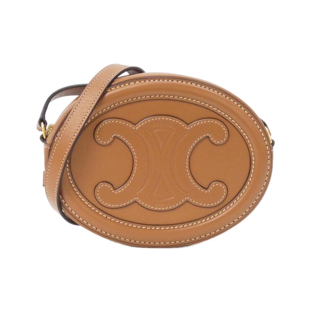 セリーヌ クロス ボディ オーバル パース 10I703DPQ ショルダーバッグ