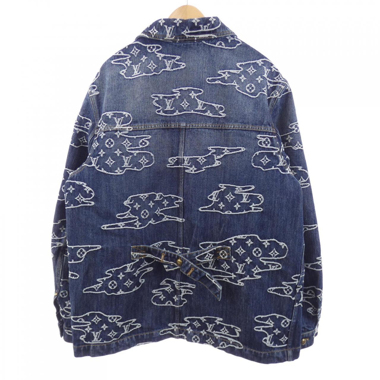ルイヴィトン LOUIS VUITTON モノグラム デニム ワークウェアブルゾン HTA83WYPZ デニムジャケット