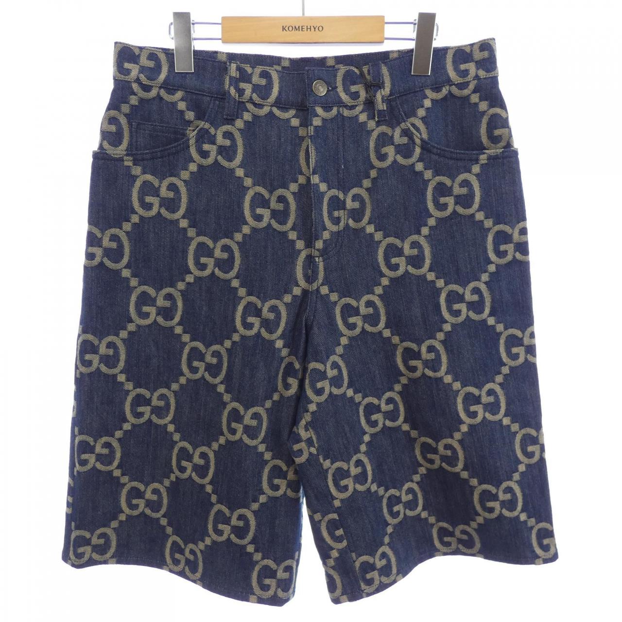 グッチ GUCCI GGジャンボ デニム ショートパンツ 674371 XDBTY ショートパンツ