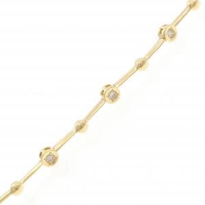 K18YG ダイヤモンド ブレスレット 0.28CT