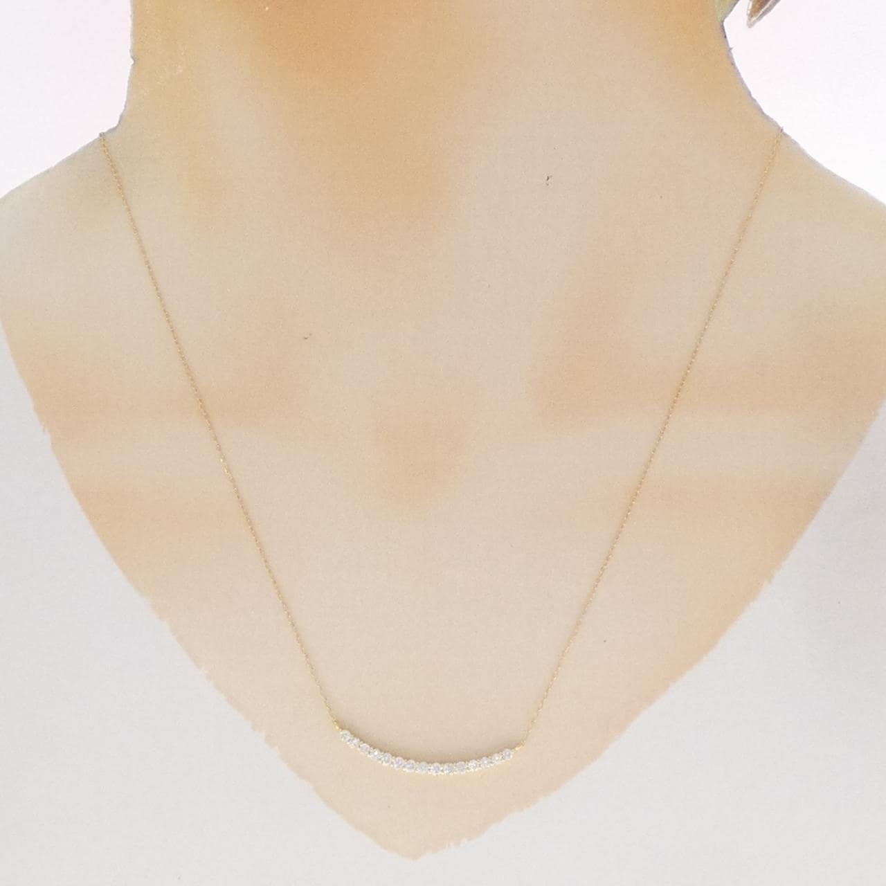 K18YG ダイヤモンド ネックレス 0.50CT