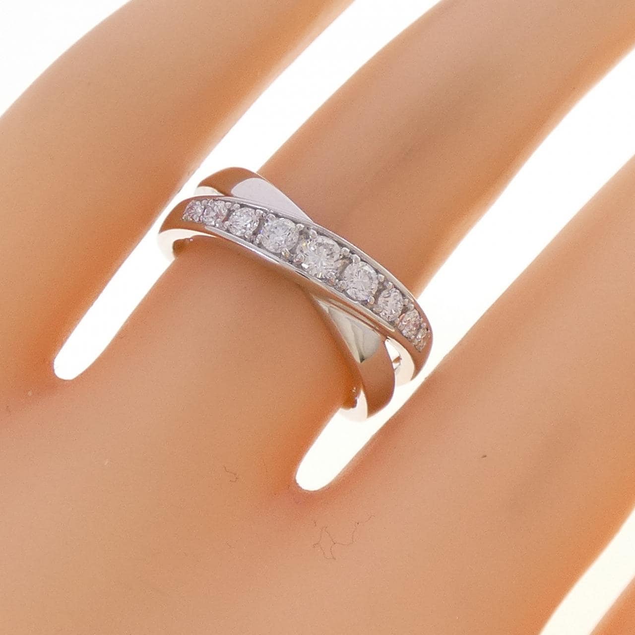 PT950 ダイヤモンド リング 0.30CT