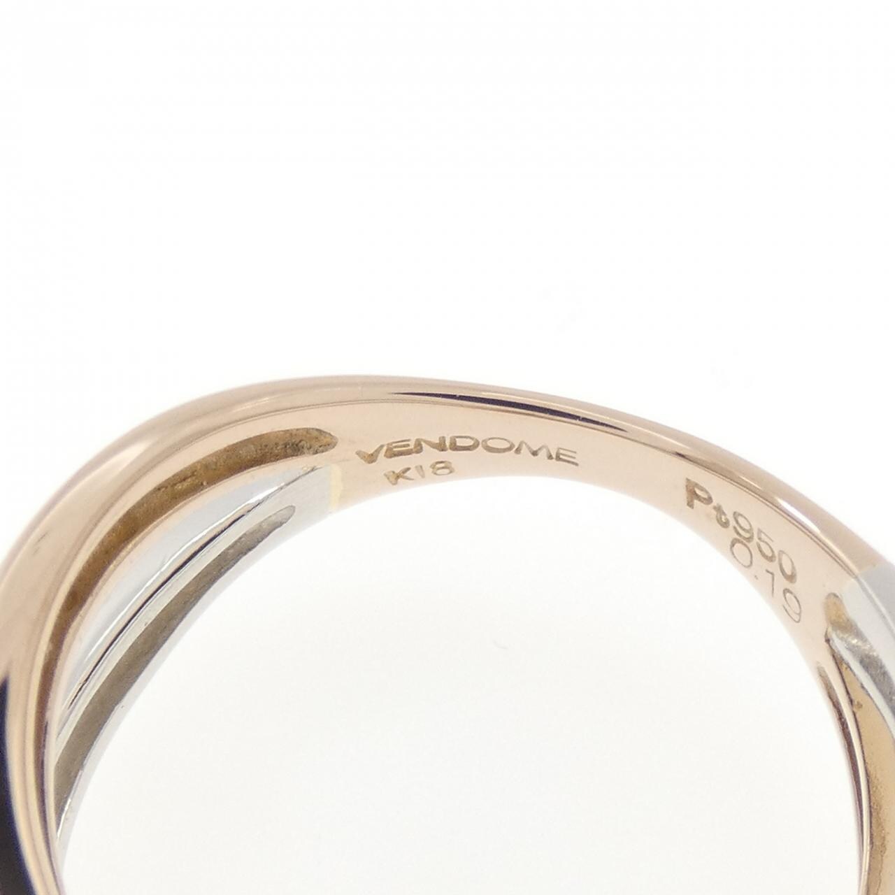 ヴァンドーム ダイヤモンド リング 0.19CT
