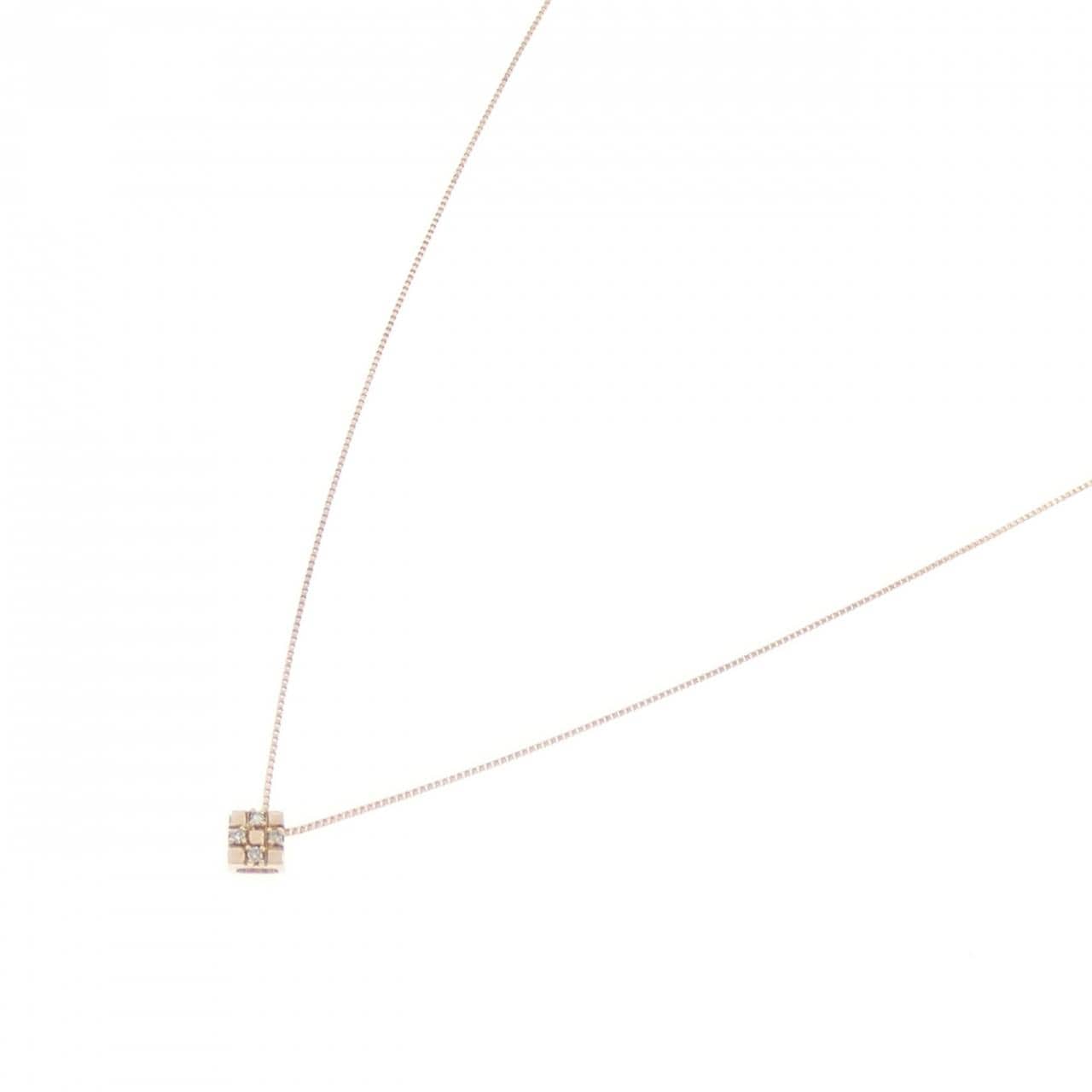 K10PG ダイヤモンド ネックレス 0.01CT