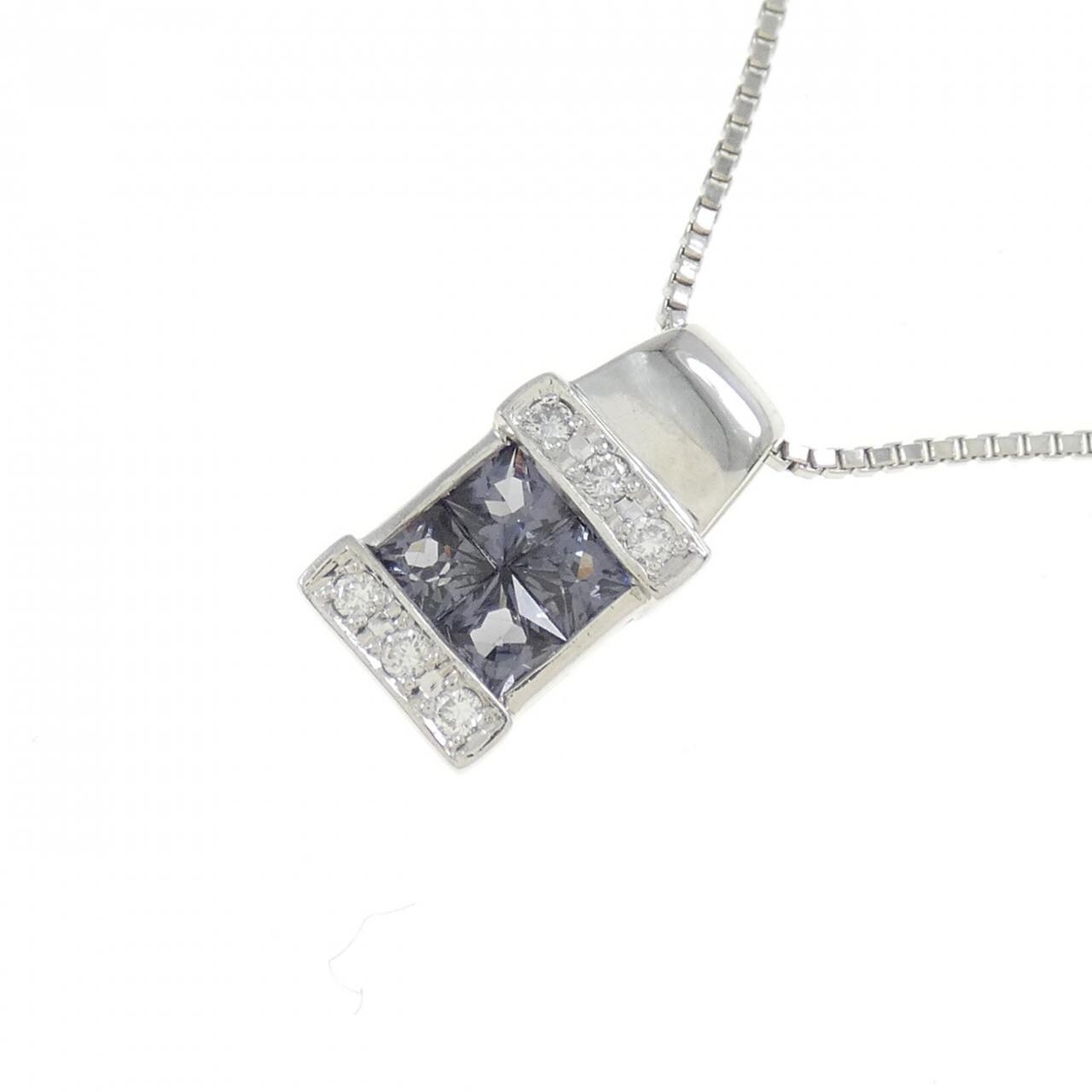 PT ガーネット ネックレス 0.59CT-