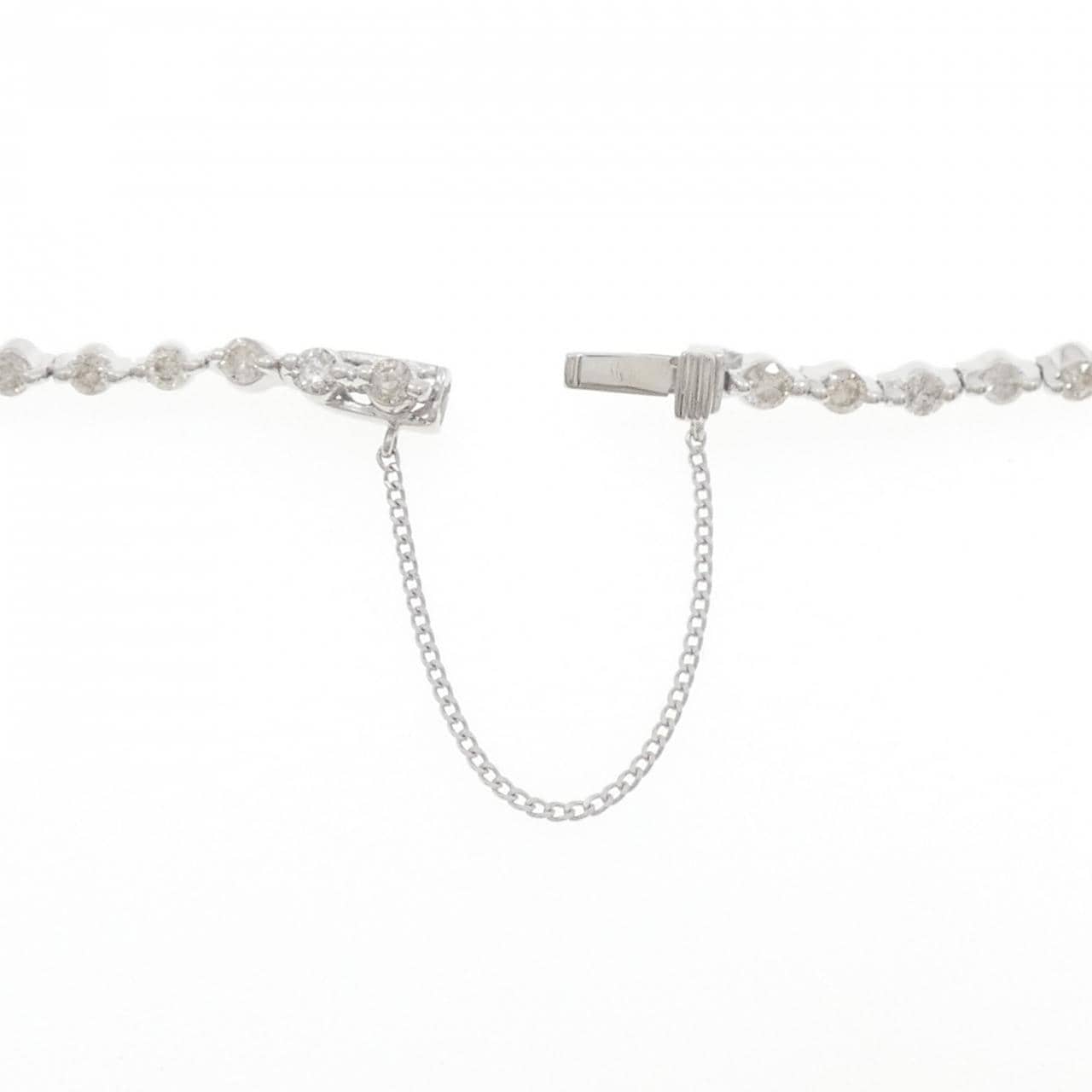 PT900 ダイヤモンド ブレスレット 2.00CT