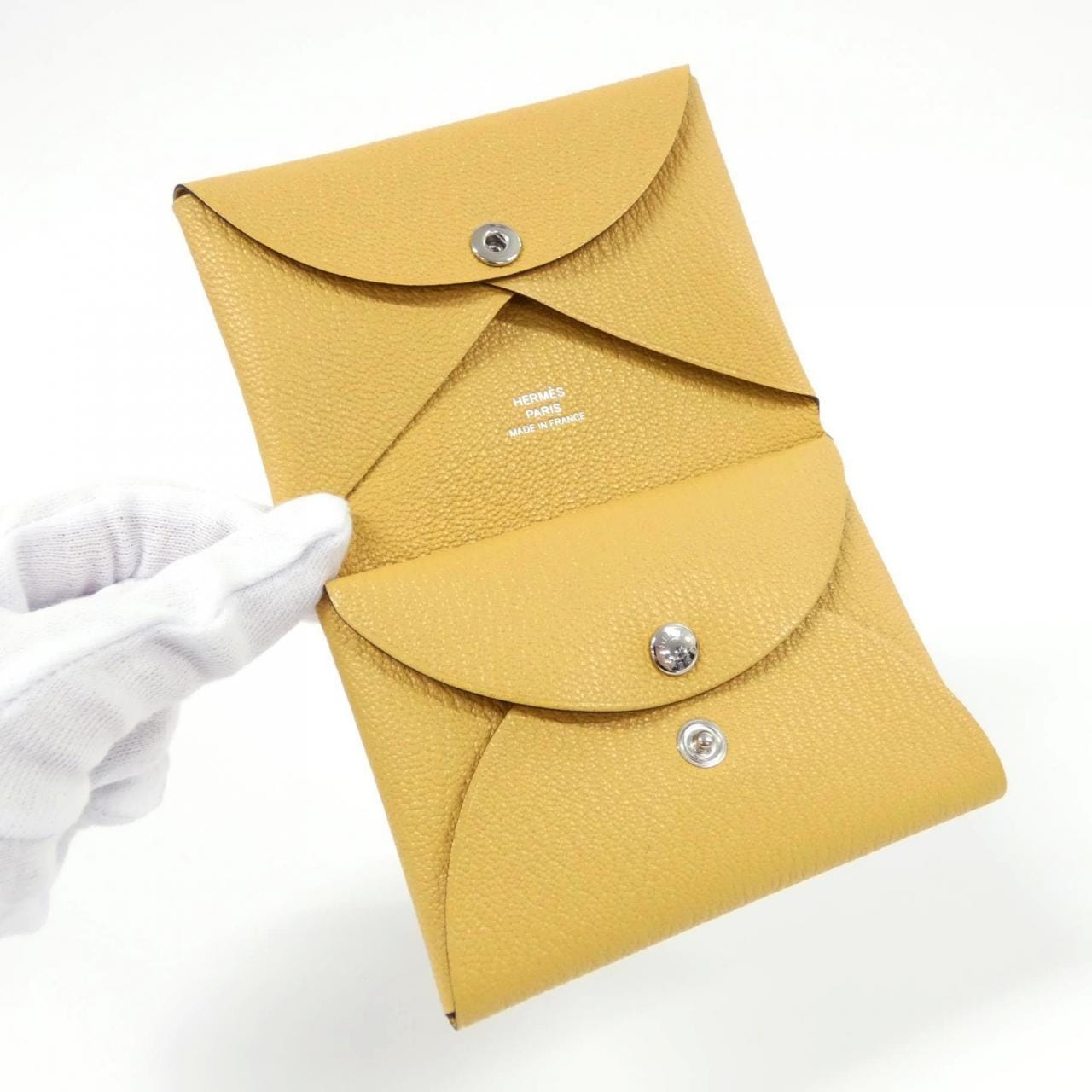 【未使用品】エルメス カルヴィ デュオ 082977CK コインケース