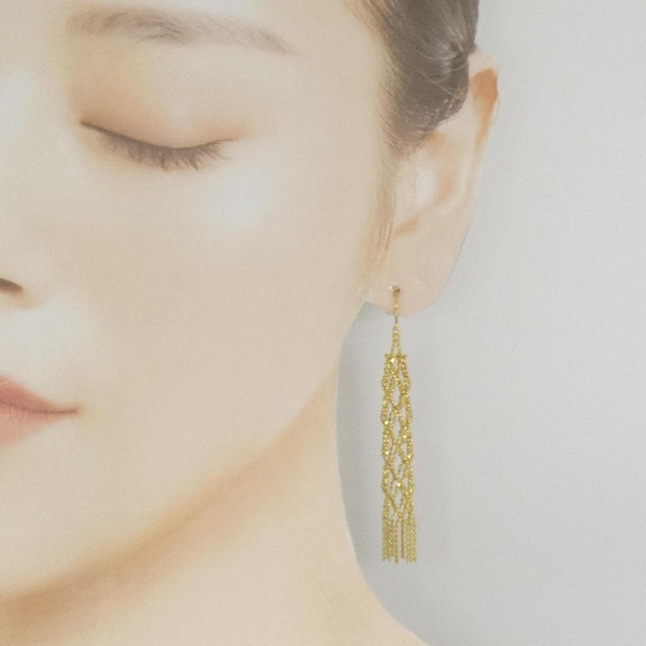 TIFFANY fringe tassel earrings