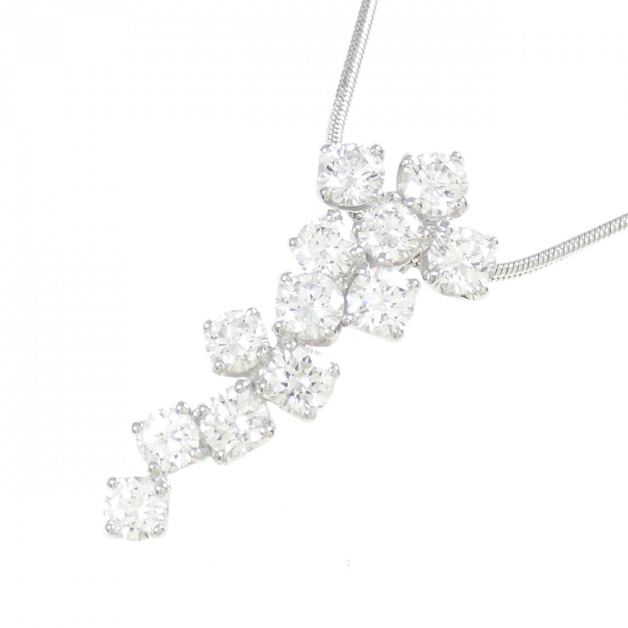 PT900/PT850 Diamond Necklace 2.000CT