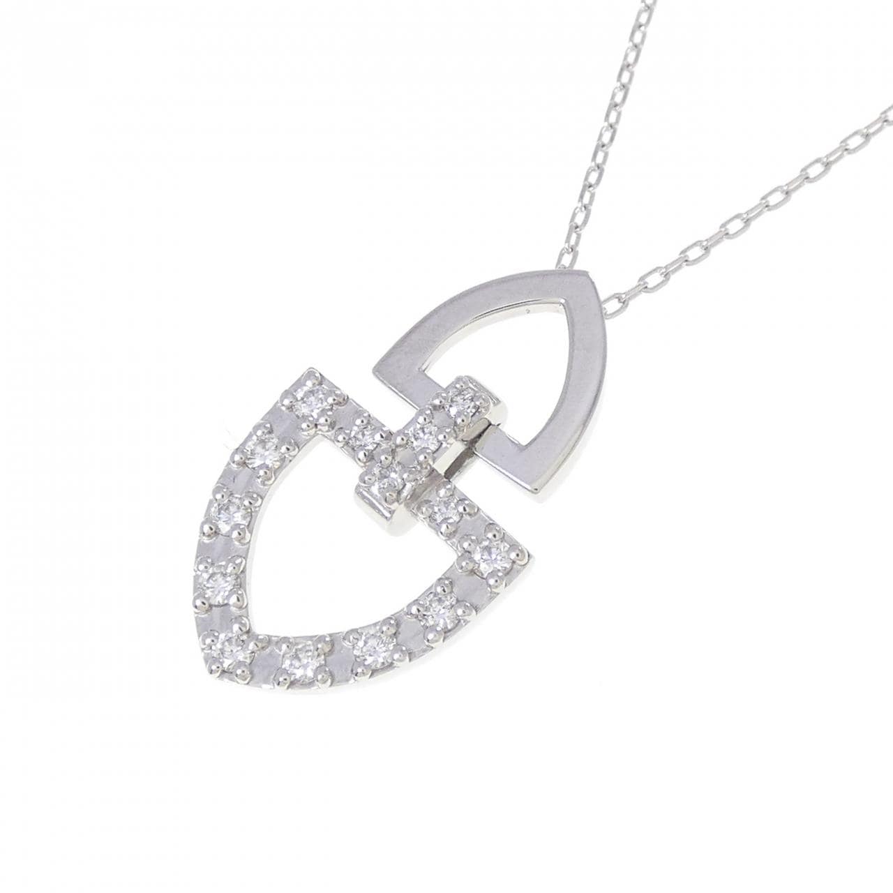 ヴァンドーム ダイヤモンド ネックレス 0.11CT