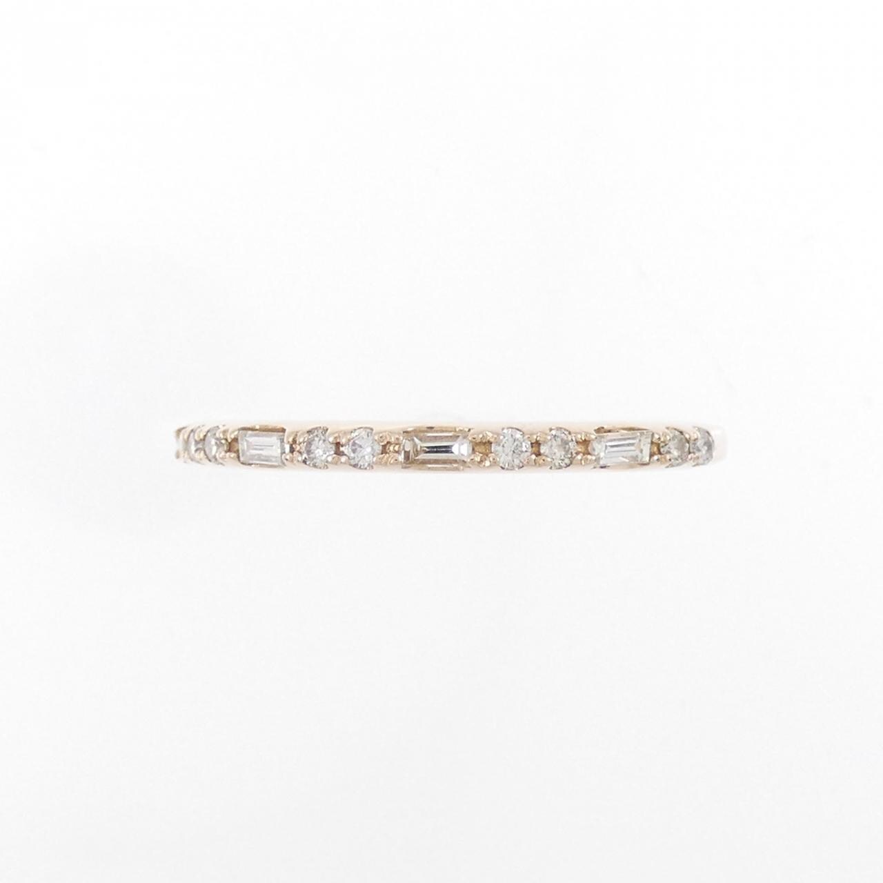K18PG ダイヤモンド リング 0.17CT
