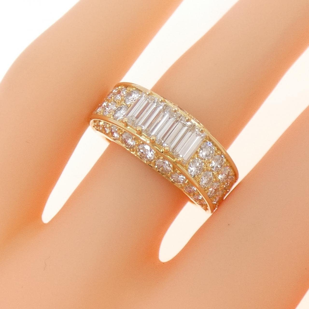 【ヴィンテージ】ヴァンクリーフ&アーペル ダイヤモンド リング 2.47CT