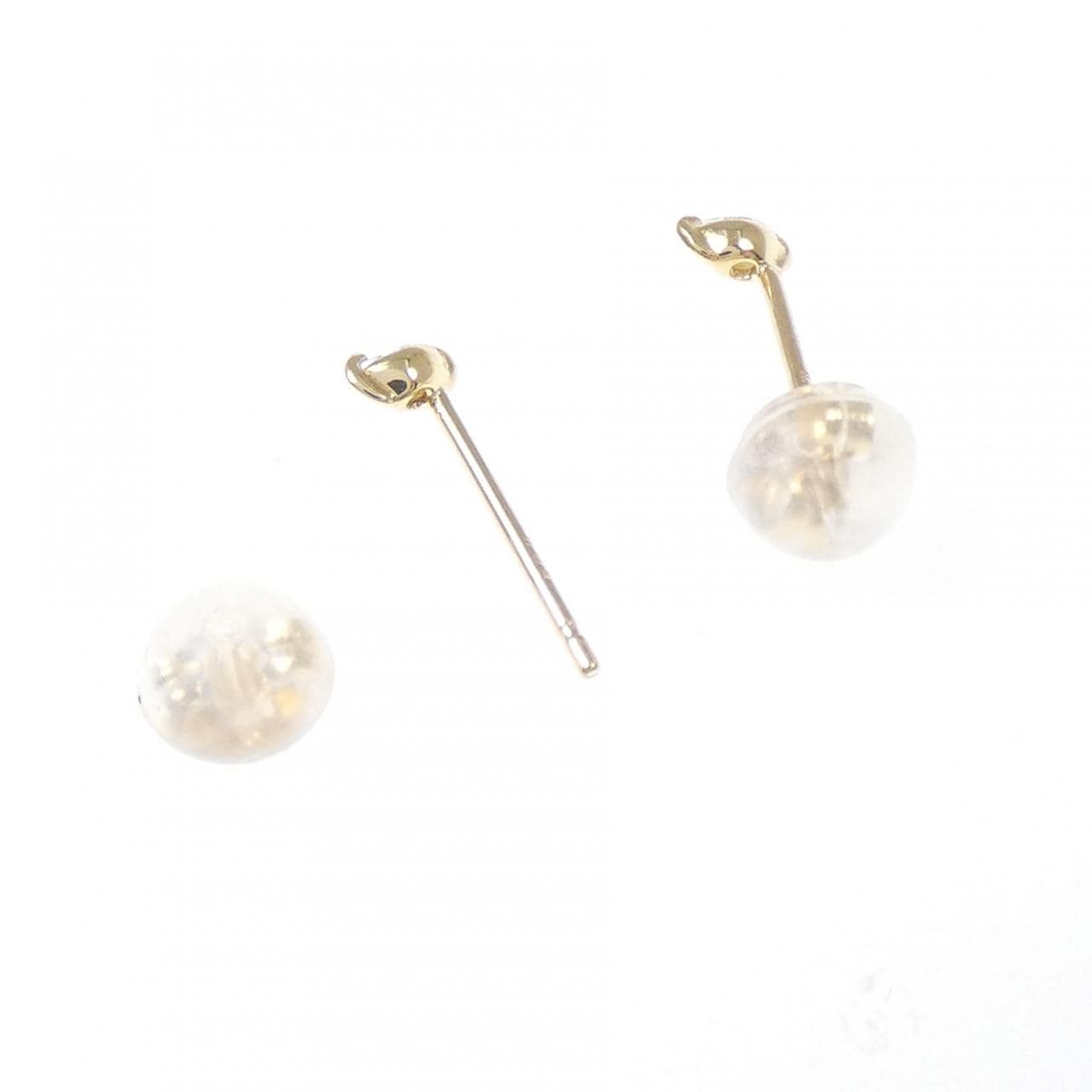 K18YG ダイヤモンド ピアス 0.08CT