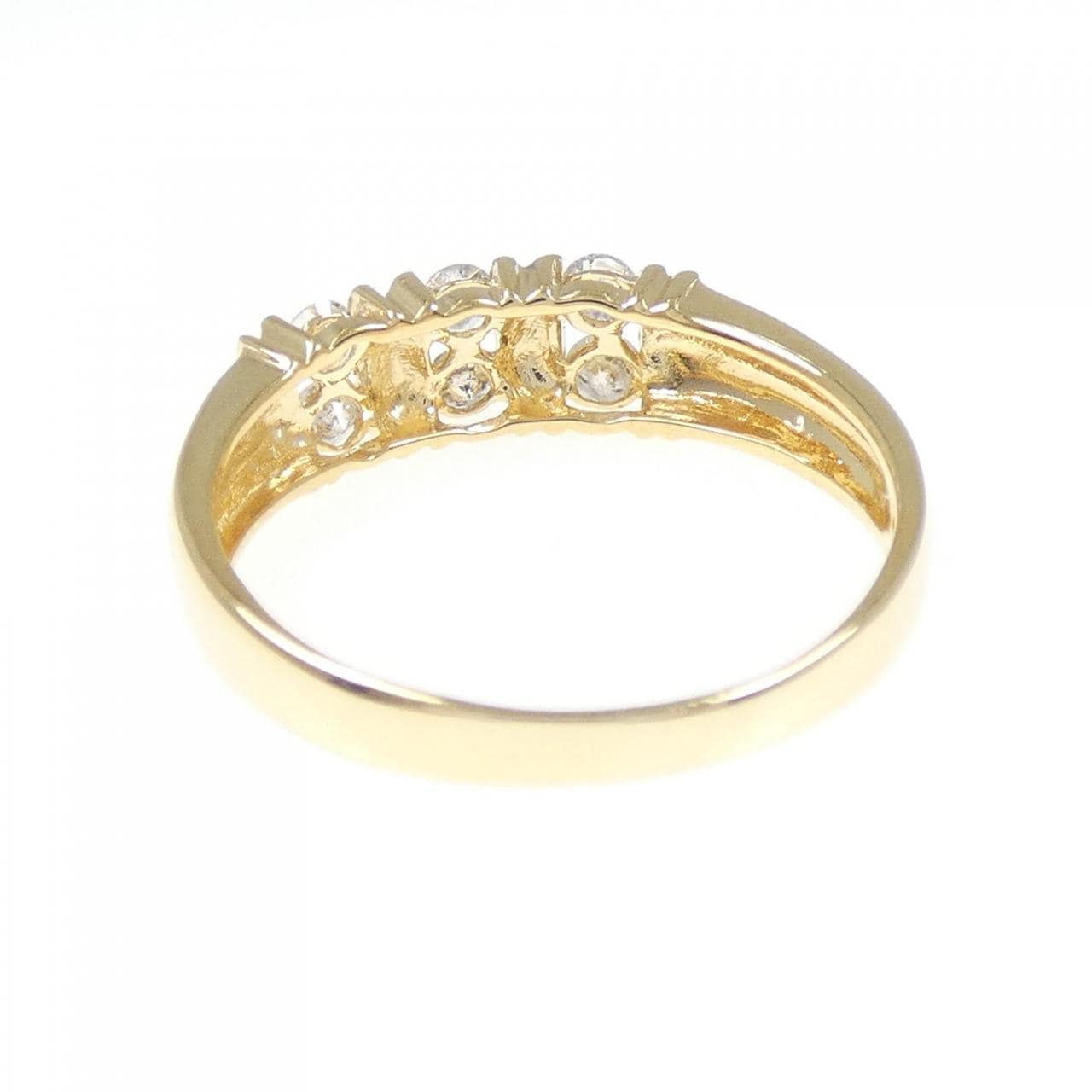 K18YG ダイヤモンド リング 0.30CT