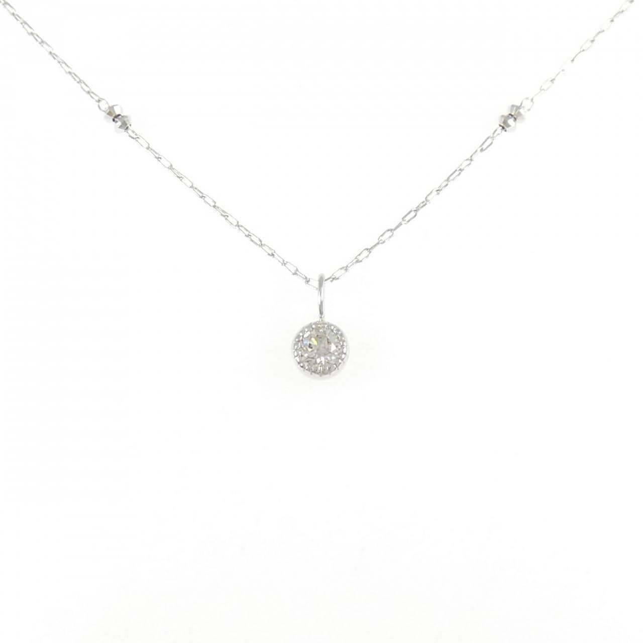 PT900/PT850 ダイヤモンド ネックレス 0.23CT
