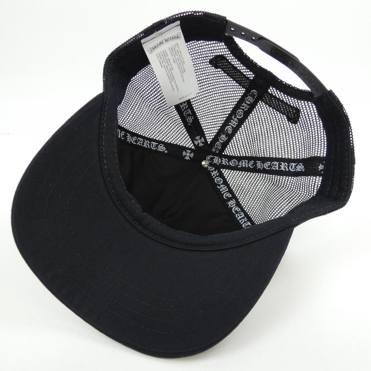 クロムハーツ CHROME HEARTS TRUCKER CAP LTHR PATCH トラッカーキャップ3セメタリー 304208948******320 キャップ