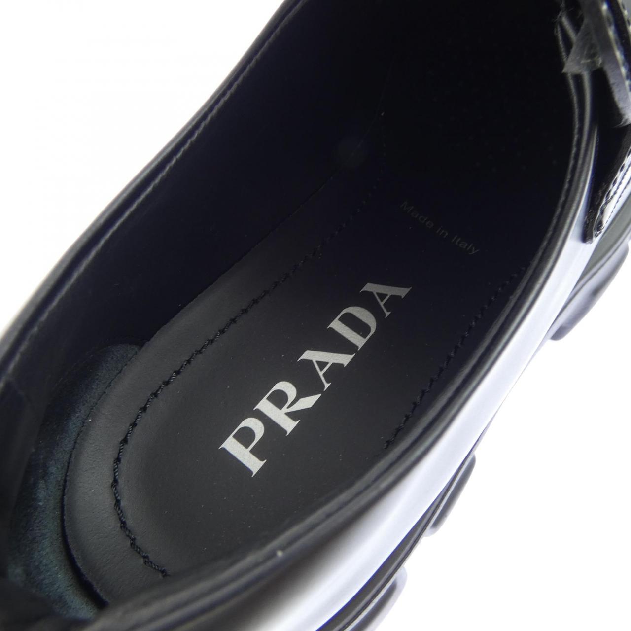 プラダ PRADA モノリス ローファー トライアングルロゴ 1D649M シューズ