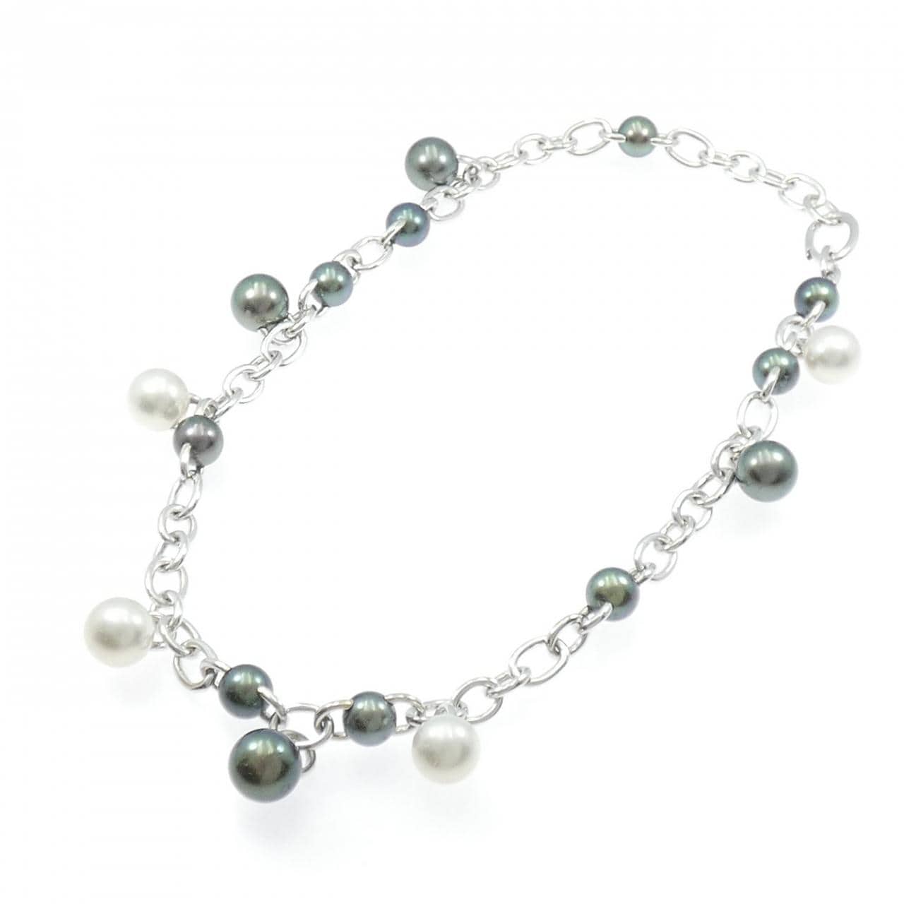 ミキモト 黒蝶パール ネックレス