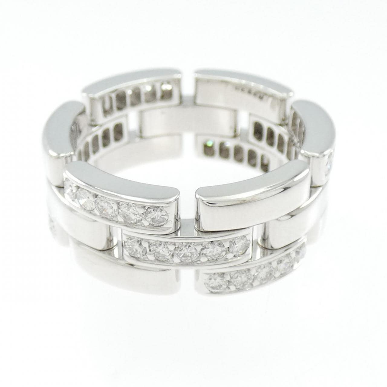 Cartier Maillon panthère half 钻石戒指