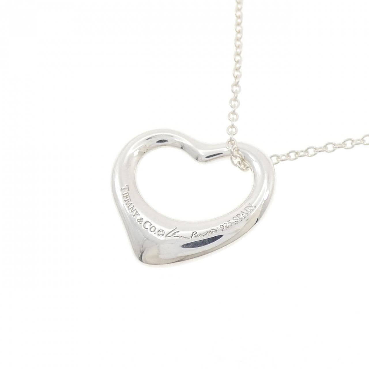 ティファニー オープンハート ネックレス