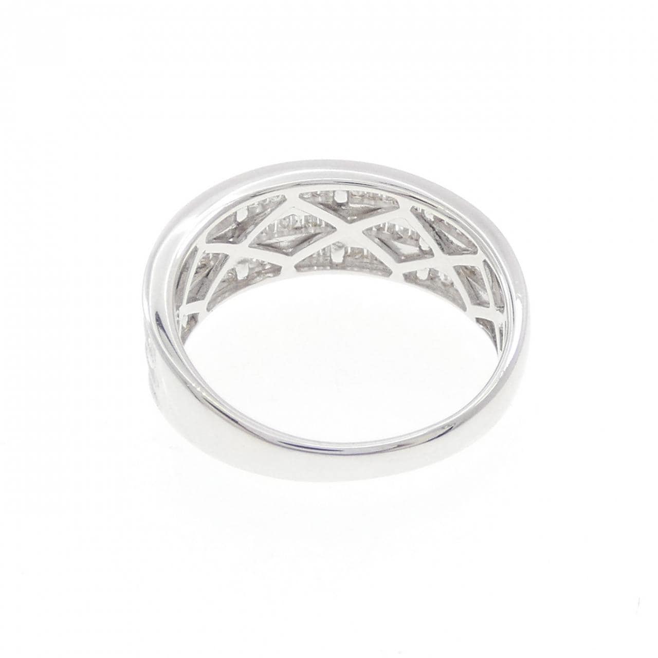 K18WG ダイヤモンド リング 0.50CT