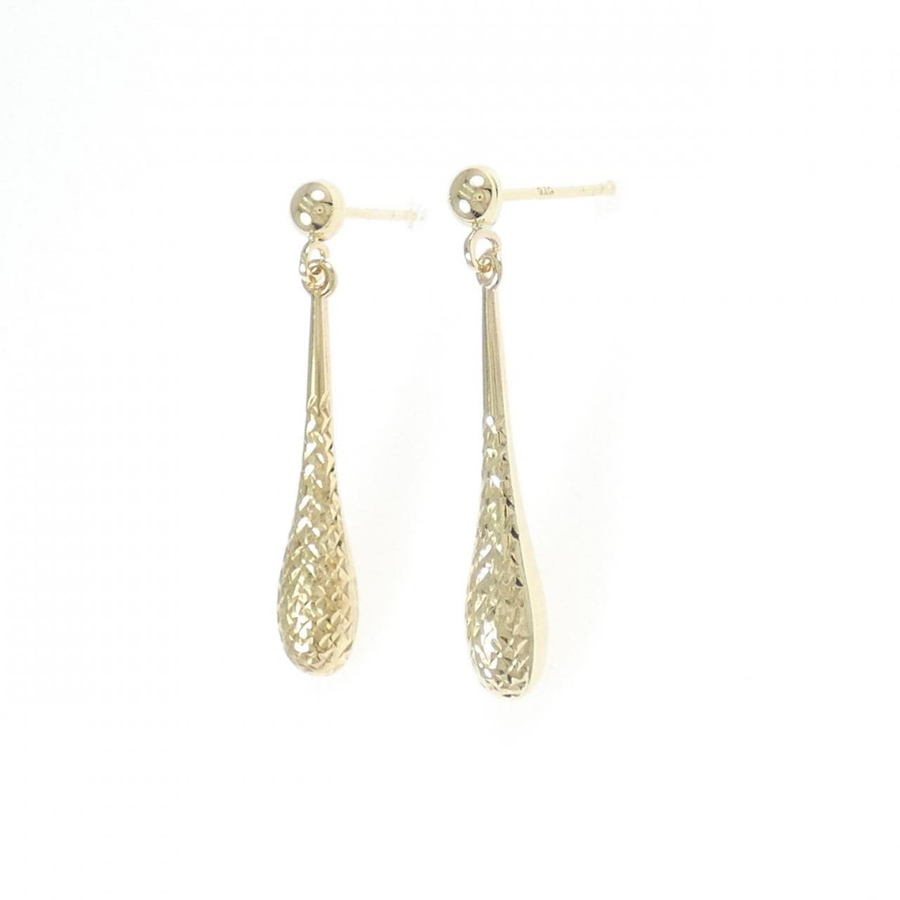 375YG/K10YG ピアス