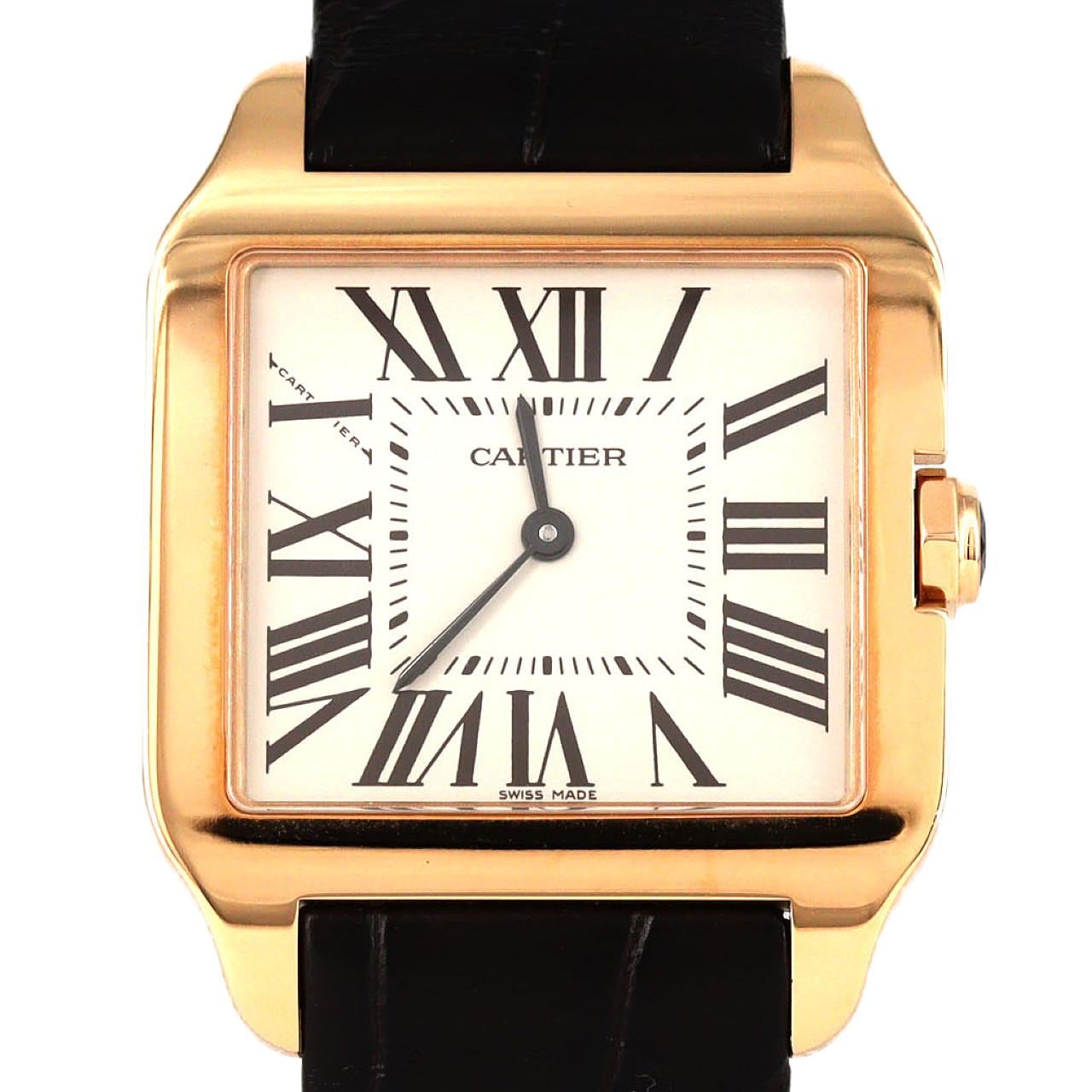 カルティエ サントスデュモンSM PG W2009251 PG･RG クォーツ