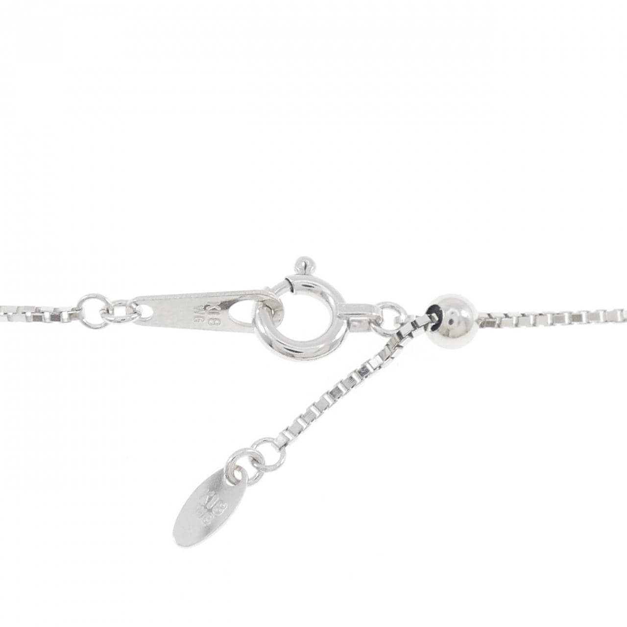 K18WG クロス ルビー ネックレス 2.00CT