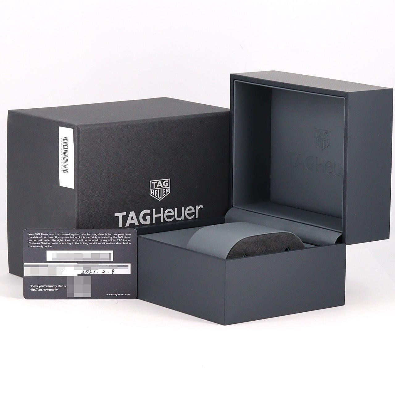 TAG Heuer Carrera Caliber Heuer 02 Sports Chronograph CBN2A1B.BA0643 SS Automatic