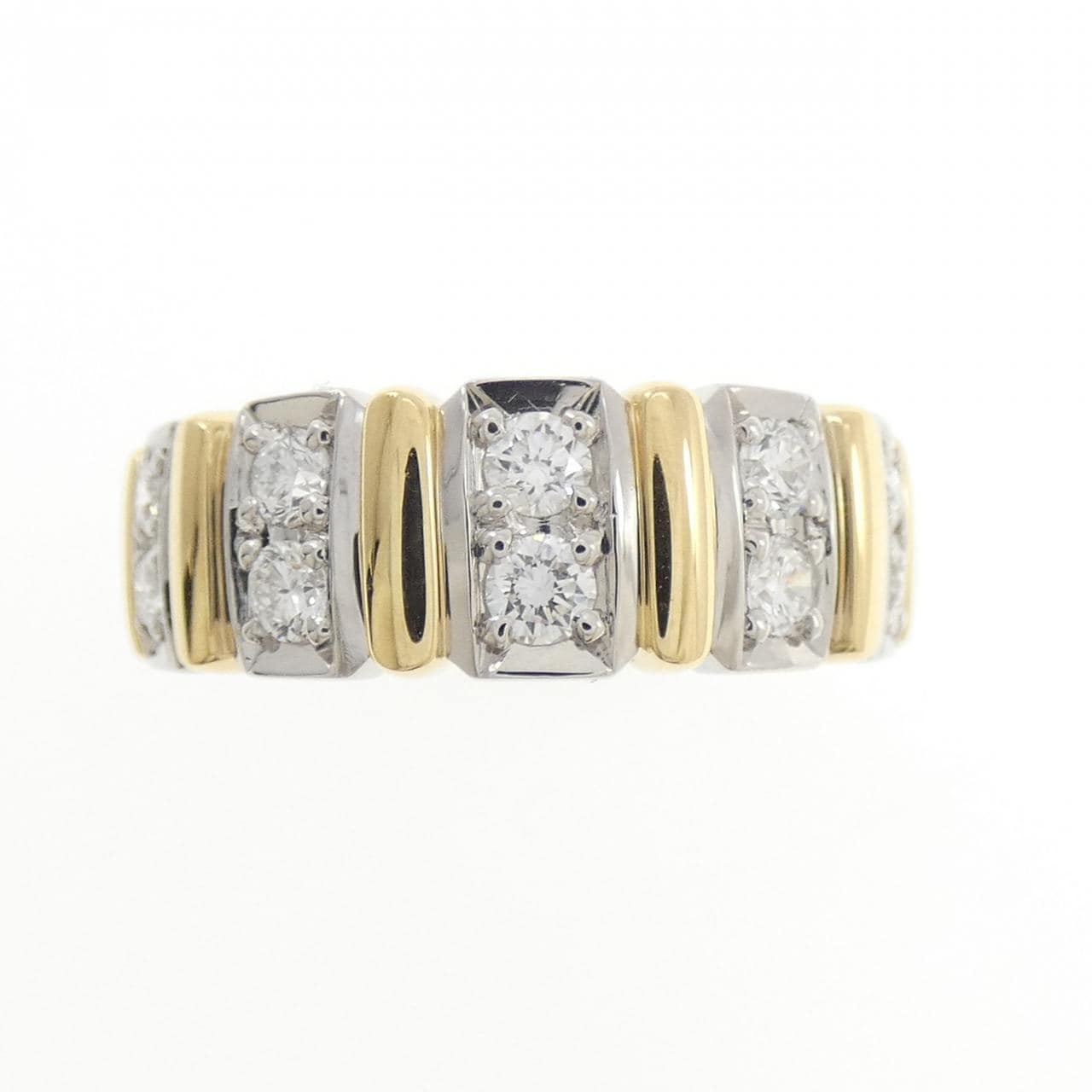 PT900/K18YG ダイヤモンド リング 0.51CT