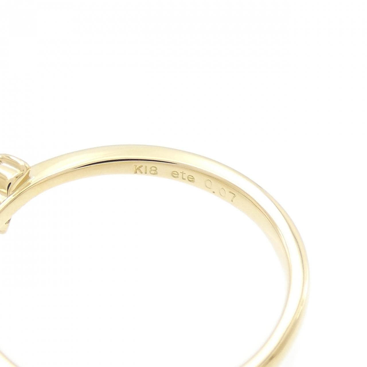 エテ ダイヤモンド リング 0.07CT