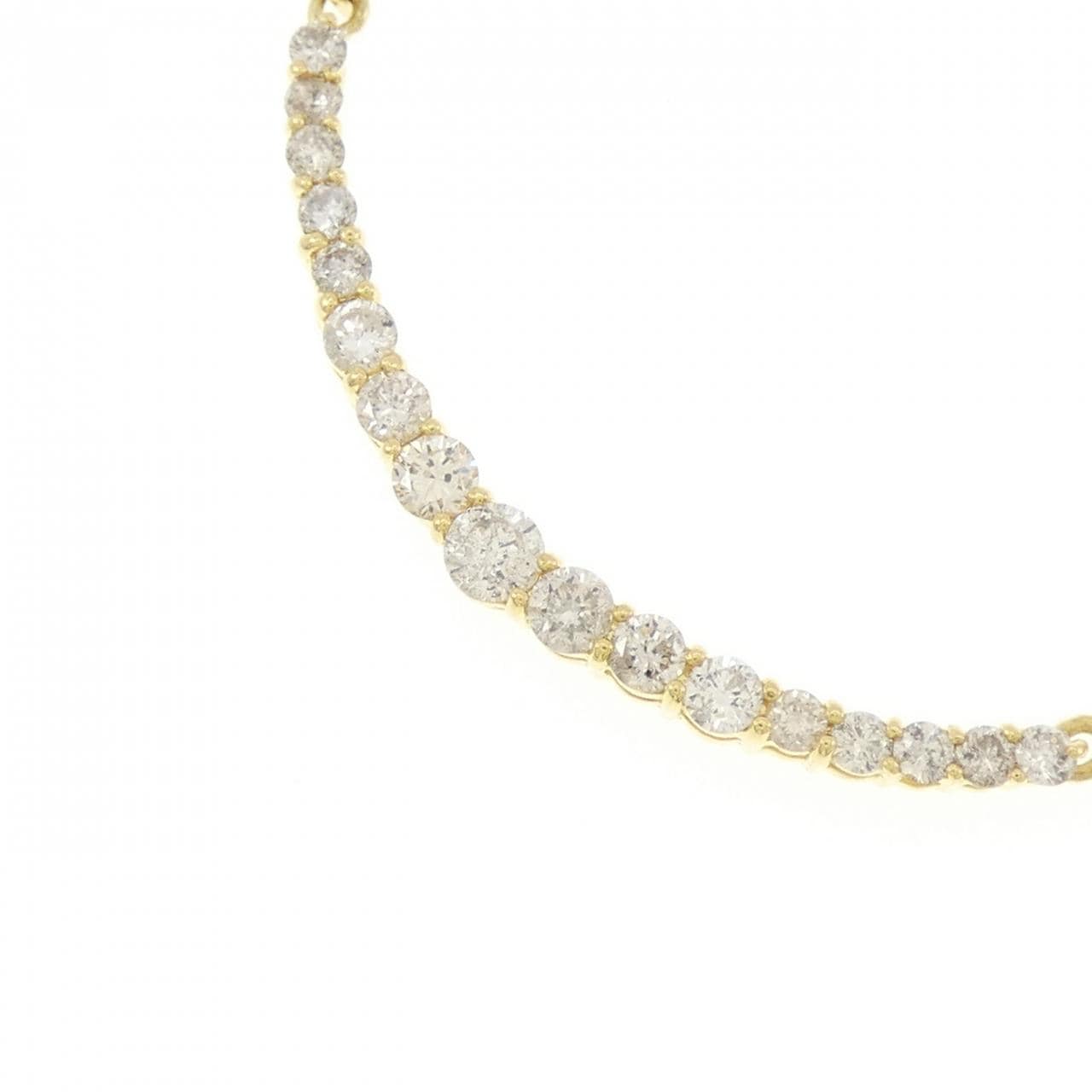 K18YG ダイヤモンド ネックレス 5.00CT