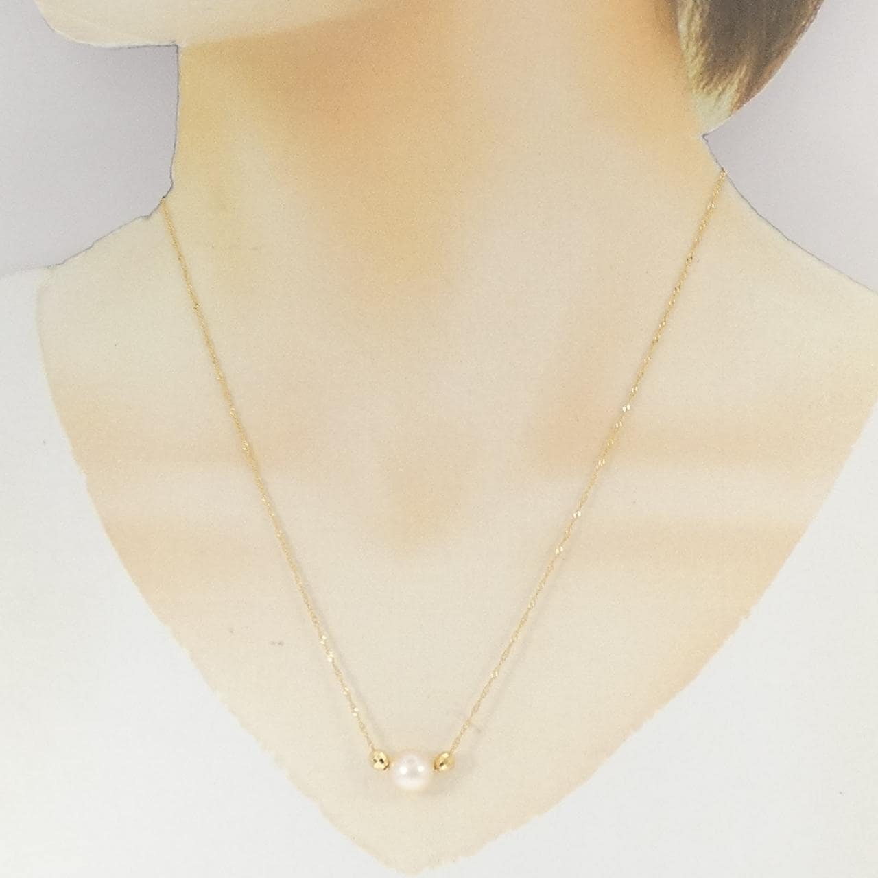 K18YG アコヤパール ネックレス 8.1mm