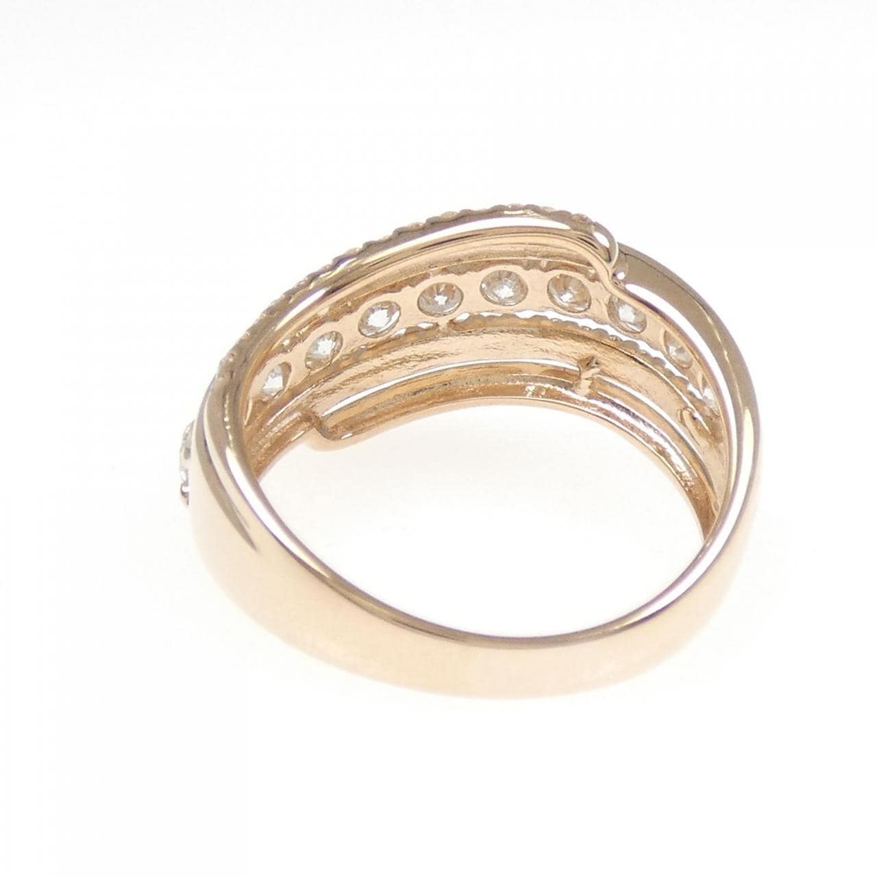 K18PG ダイヤモンド リング 1.00CT