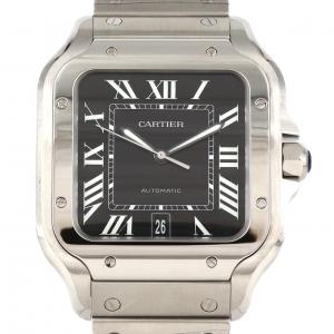 【新品】カルティエ サントス･ドゥ･カルティエLM WSSA0096 SS 自動巻
