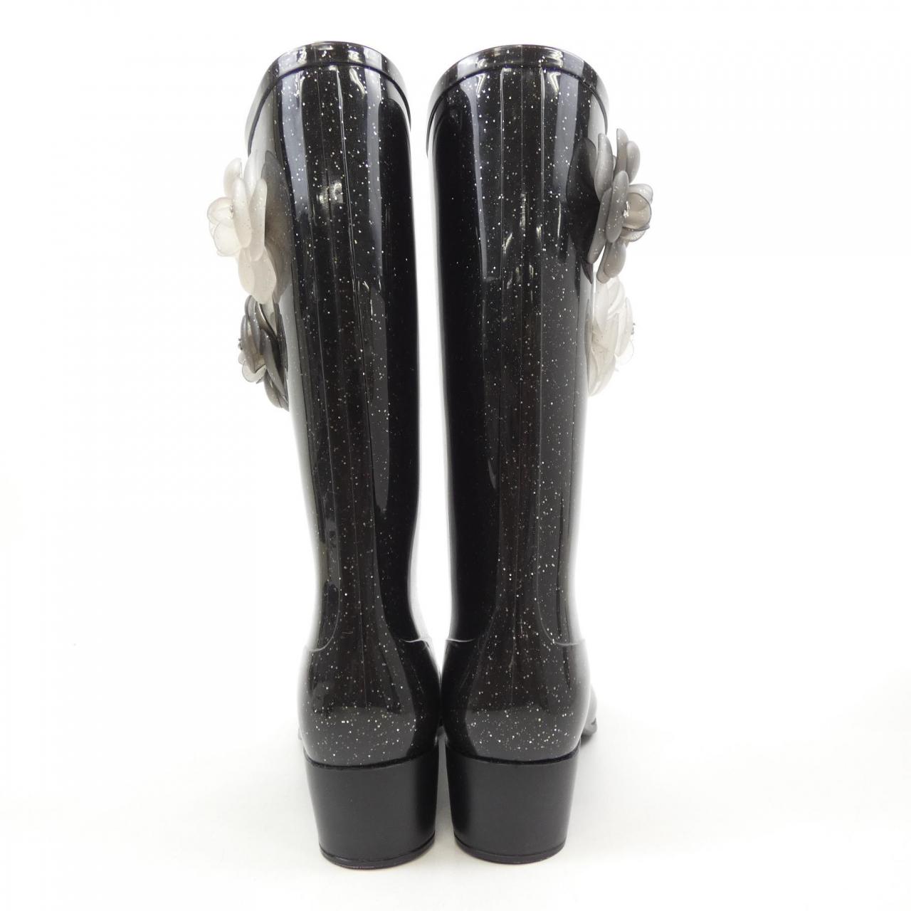 CHANEL亮片雨靴 G26648X31115 长筒靴