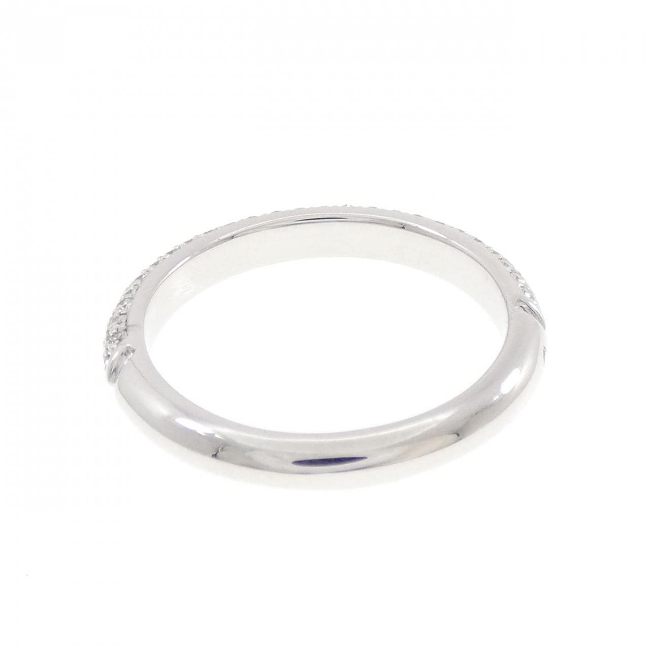 750WG パヴェ ダイヤモンド リング 0.36CT