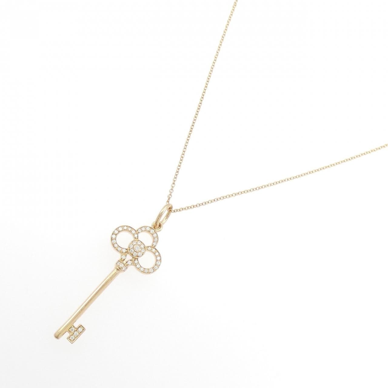 ティファニー クラウン キー ネックレス