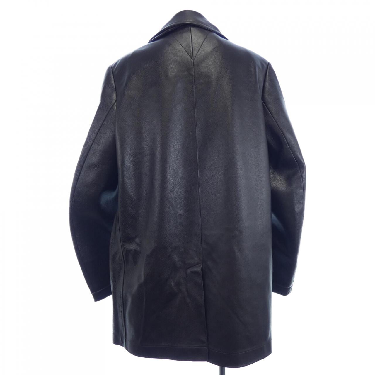 BOTTEGA VENETA VENETA Leather coat