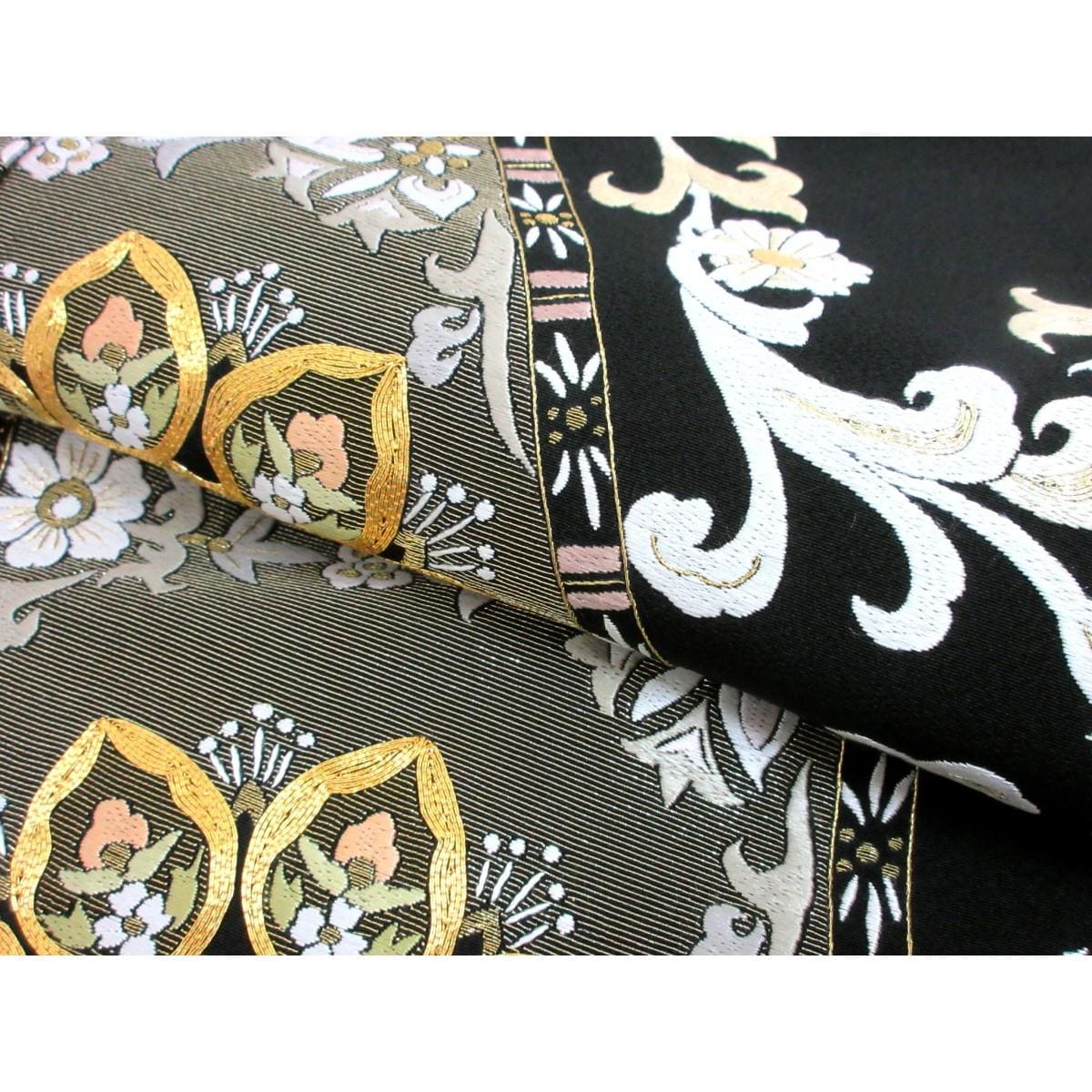 【未使用品】留袖　刺繍加工　蔦　身幅２Ｌ寸