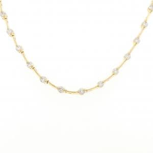 K18YG ダイヤモンド ネックレス 3.277CT