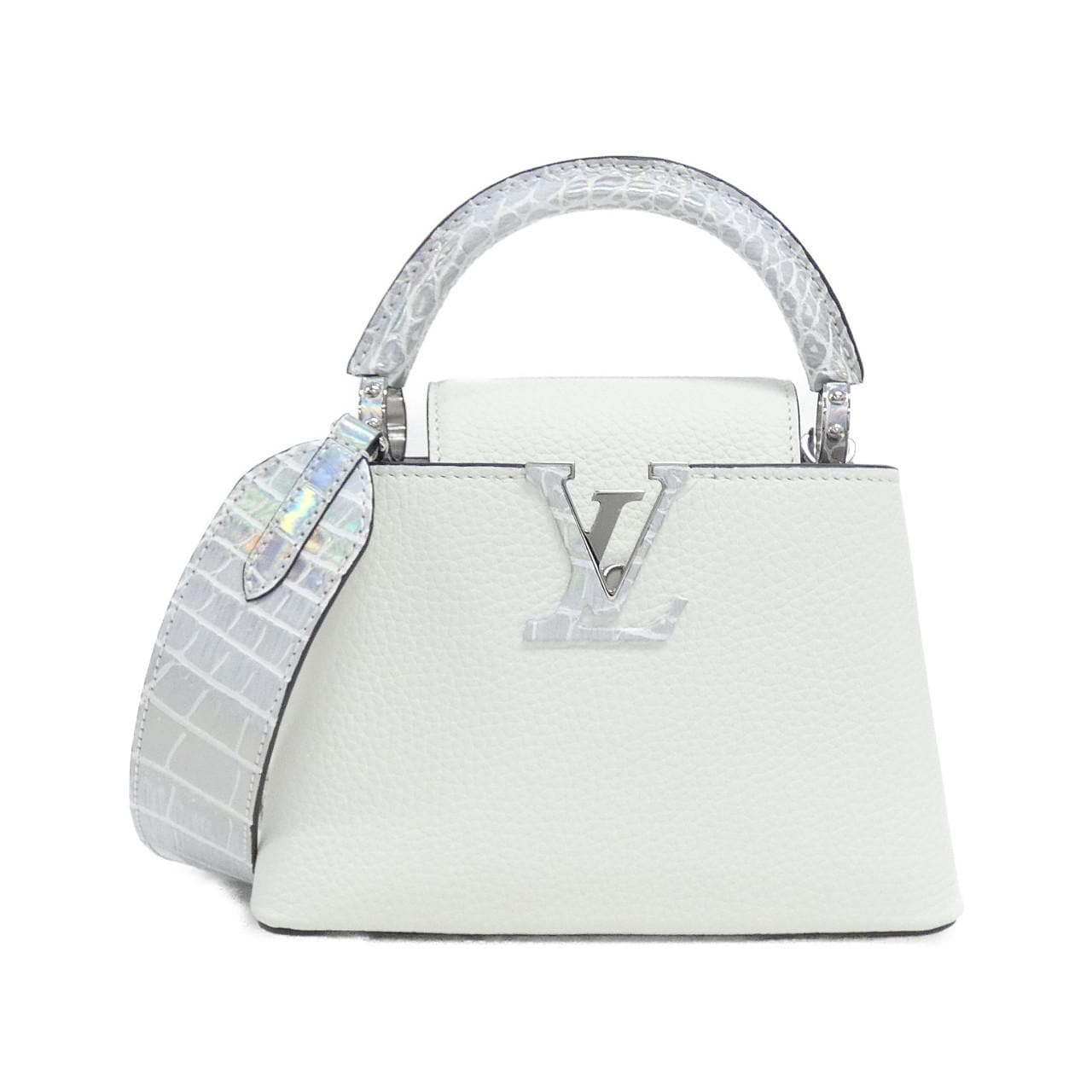 LOUIS VUITTON Exotic Leather Capucines MINI N85552 Bag