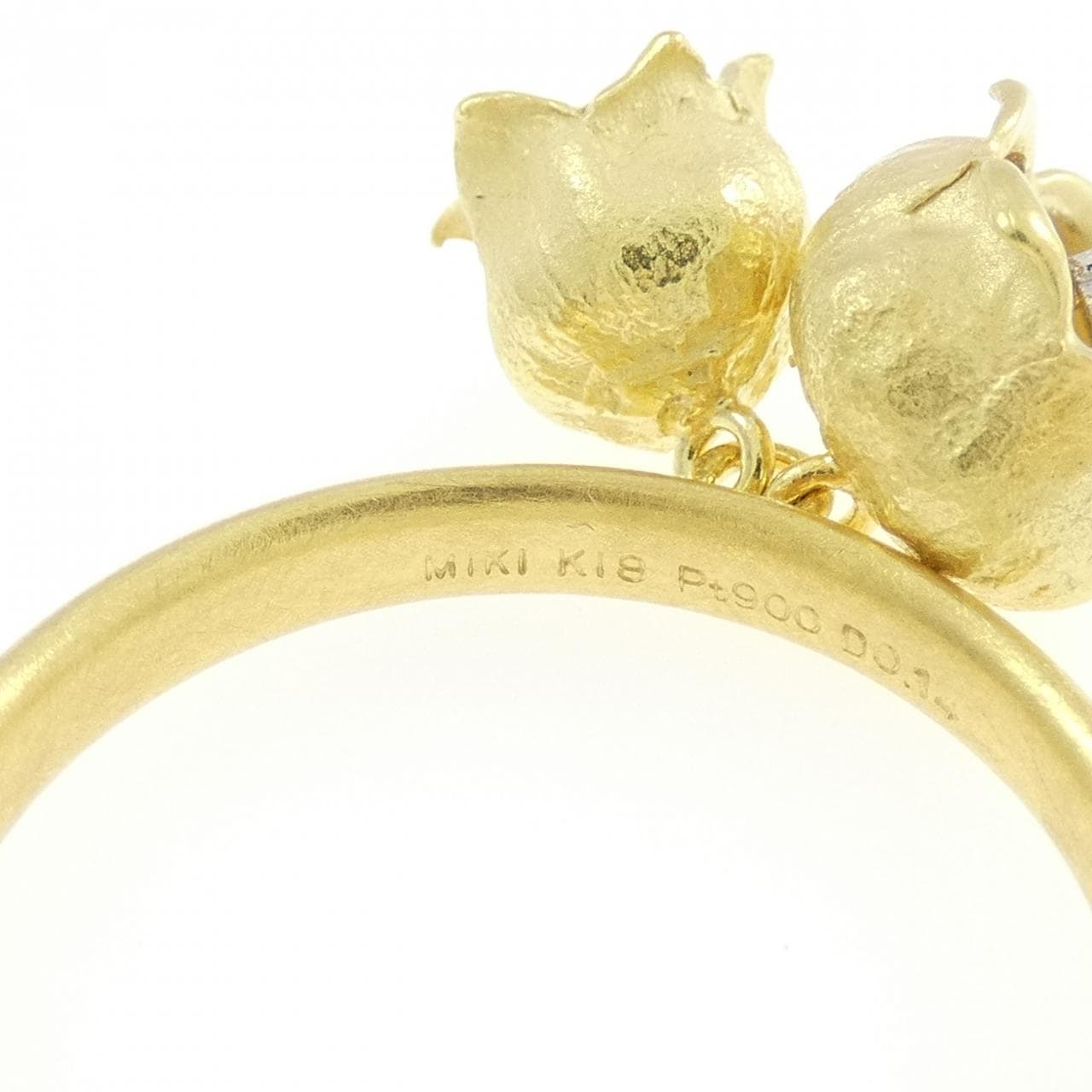 ミキミノル ダイヤモンド リング 0.14CT