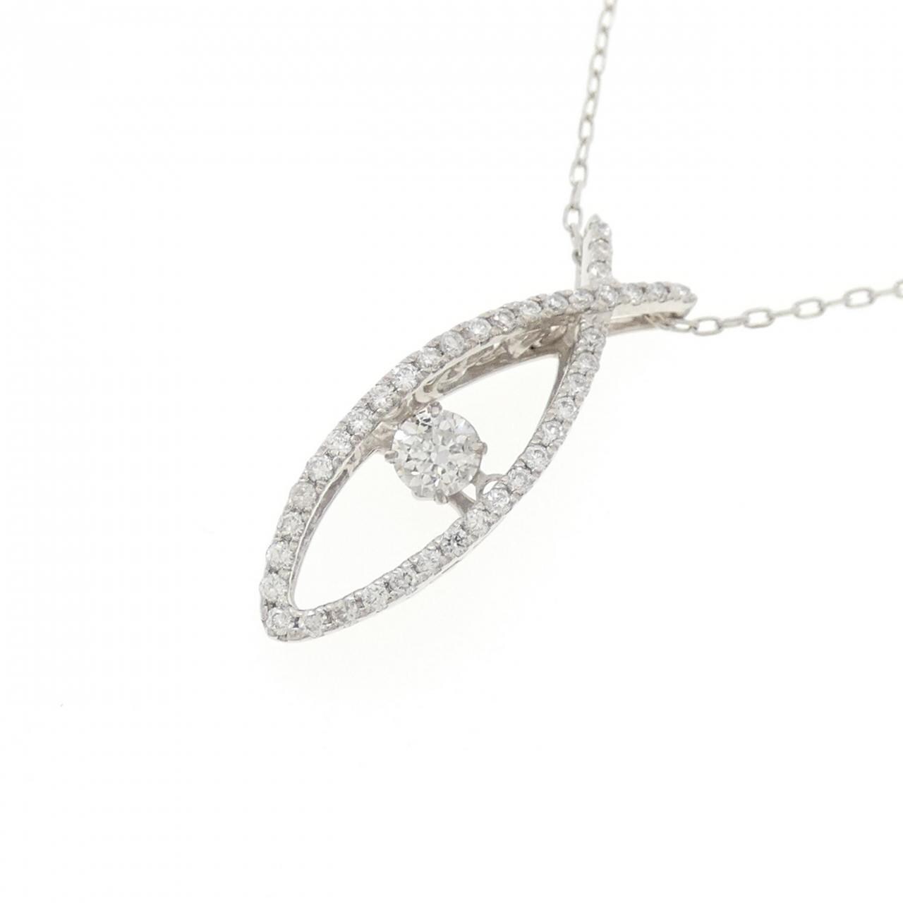 PT ダイヤモンド ネックレス 0.20CT