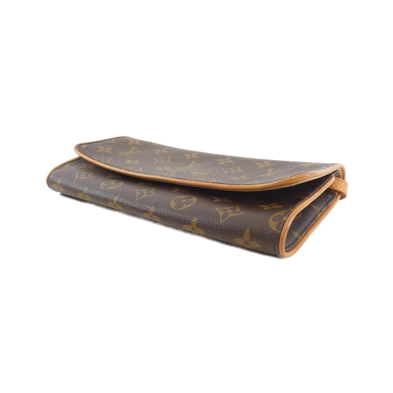 LOUIS VUITTON Monogram Pochette Twin GM M51852 單肩包