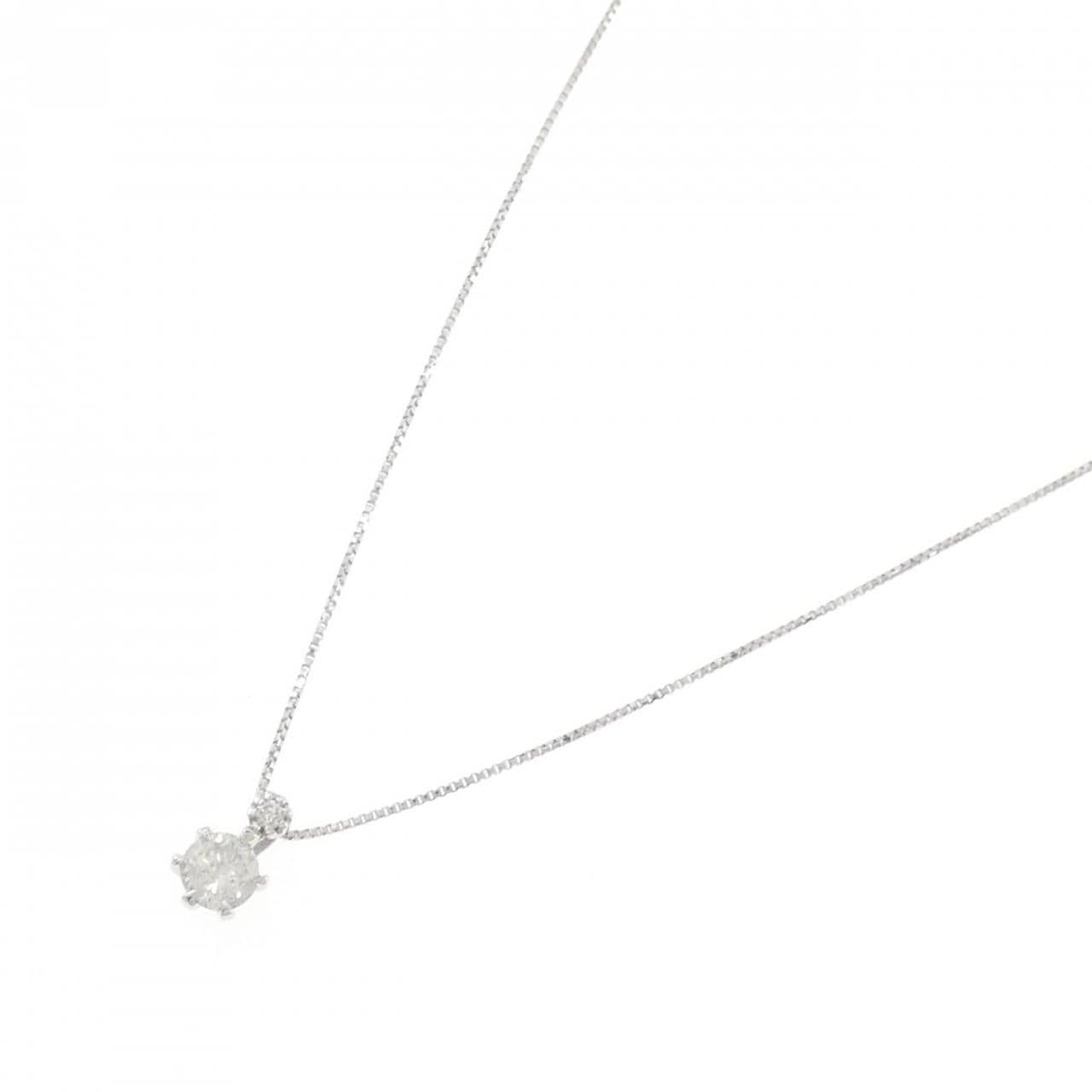 PT900/PT850 ダイヤモンド ネックレス 0.30CT