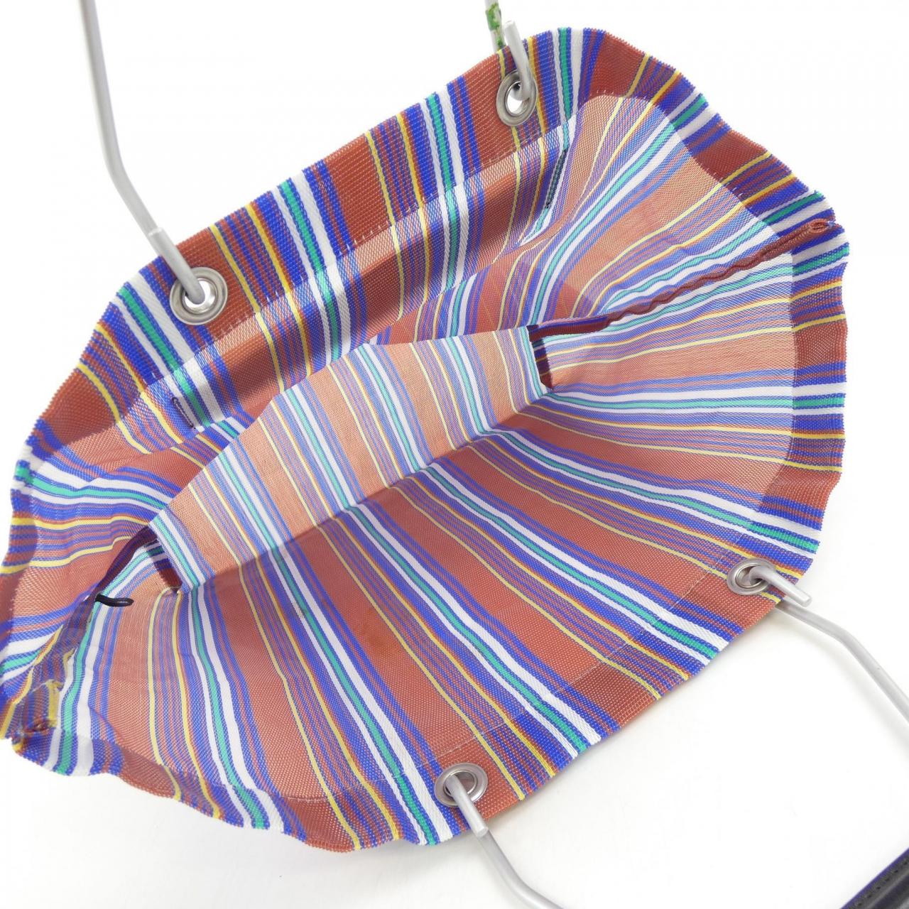 Maruni MARNI MARNI MARKET条纹包包SHMHR08A0BAG