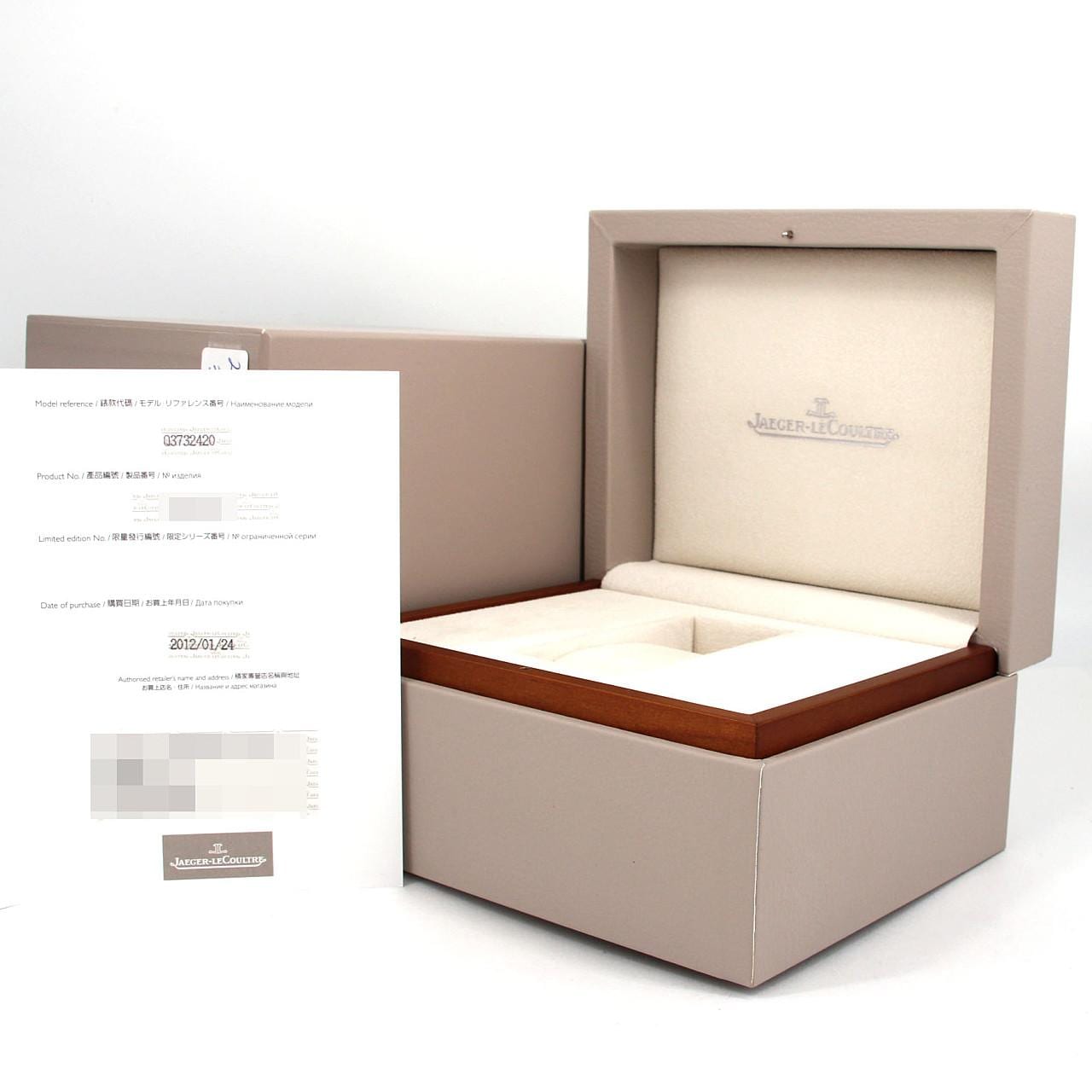 ジャガー･ルクルト グランドレベルソ976 PG 273.2.04/Q3732420 PG･RG 手巻