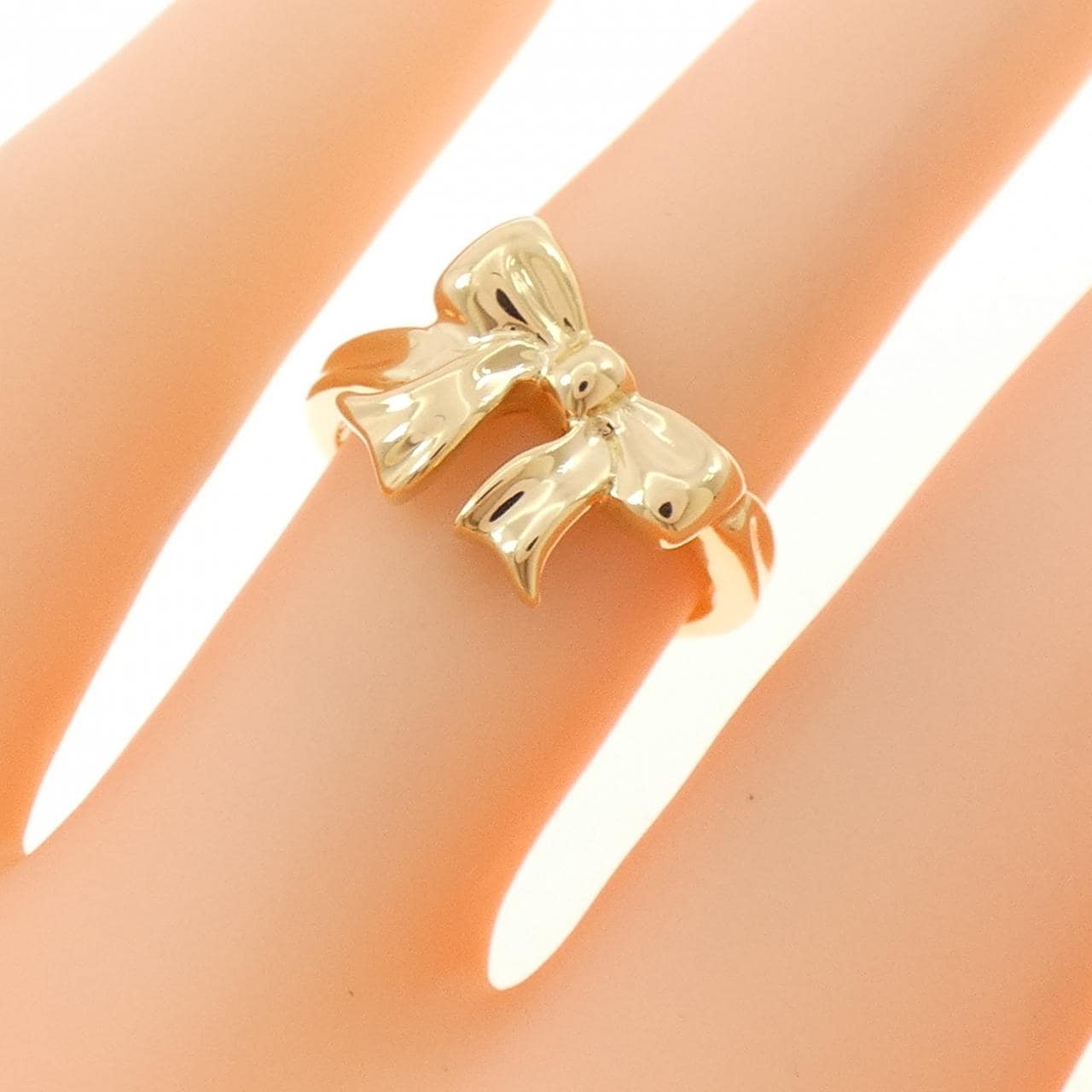 【ヴィンテージ】ティファニー ブルーボックスボウ リング